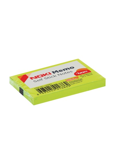 Noki Memo Self Stick Notes 80 Yaprak 50 75 Mm - Yeşil