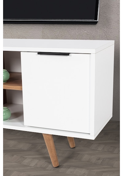 3318 Sina 130 Cm Ahşap Ayaklı , Metal Kulplu Tv Ünitesi , Beyaz - Söğüt , Tv Sehpası , Salon Diğer 3318 Sina 130 Cm Ahşap Ayaklı , Metal Kulplu Tv Ünitesi , Beyaz - Söğüt , Tv Sehpası , Salon Diğer