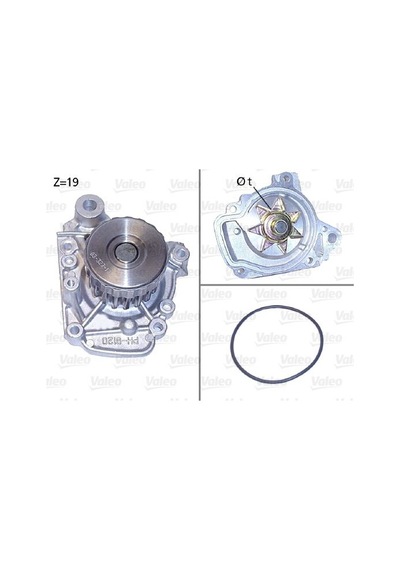 Valeo Devırdaım Honda Cıvıc 1.4 1.6 01 06 AOD-VALEO 506811