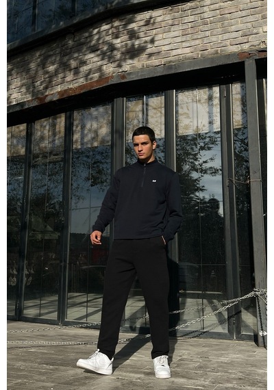 Basic Siyah Premium Kumaş Pantolon-siyah Siyah