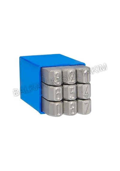 Masus Germany 6mm Çelik Rakam Takımı