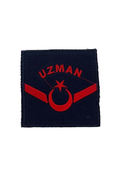 Terrien Özel Üretim Giyim Aksesuar Rütbe Asayiş Mini Model Yazılı Nakış Çok Renkli
