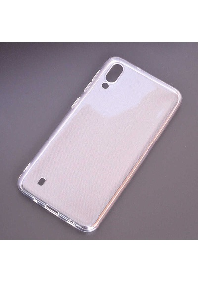 Galaxy M10 Kılıf Zore Süper Silikon Kapak Renksiz