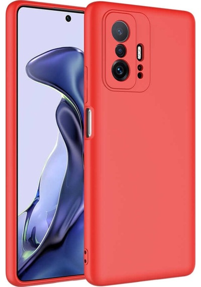 Xiaomi Mi 11T Pro 5G Kilif Mara Lansman Iç Yüzeyi Kadife Kilif 562840007