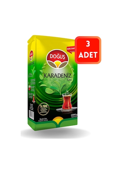 Doğuş Karadeniz Çayı 3 x 1 KG