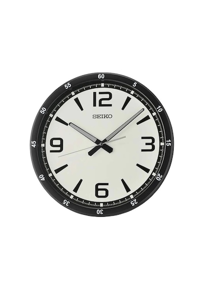 Seiko Clock QXA809J Duvar Saati Beyaz - Siyah
