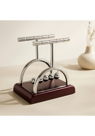 Masaüstü Newton Denge Topu Küçük Çok Renkli