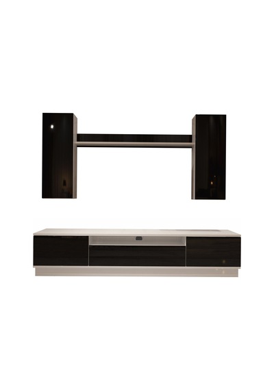 Decoraktiv Trendstyle 5ds Slm Tv Ünitesi Tv Sehpası Beyaz - Siyah