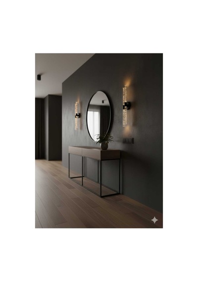 Bubbleflux Dubble Large 51 Cm Modern Tasarım Led Aplik - Duvar Lambası - Siyah - Elektrikli - Rgb Kumandalı Siyah Rgb Elektrikli Kumandalı