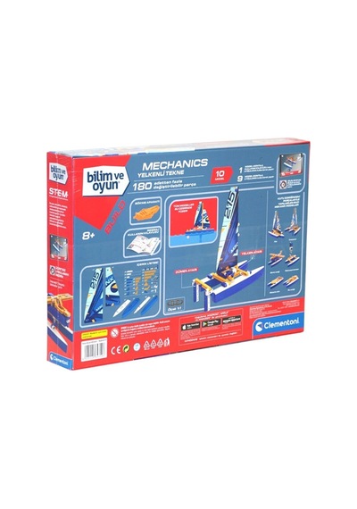 Clementoni 64319 M.L Yelkenli Tekne - Mekanik Laboratuarı