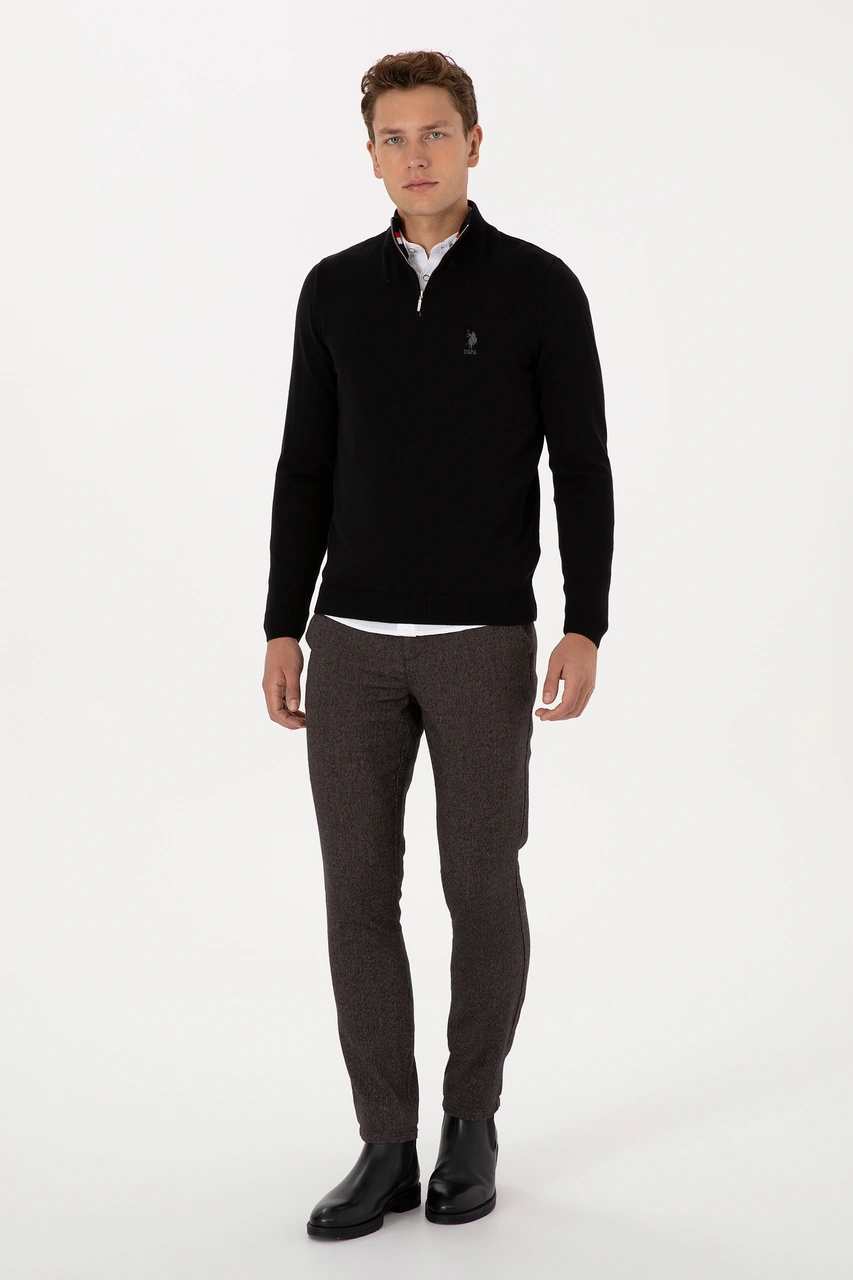 U.s. Polo Assn. Erkek Siyah Kazak /triko 50315823-vr046 Siyah