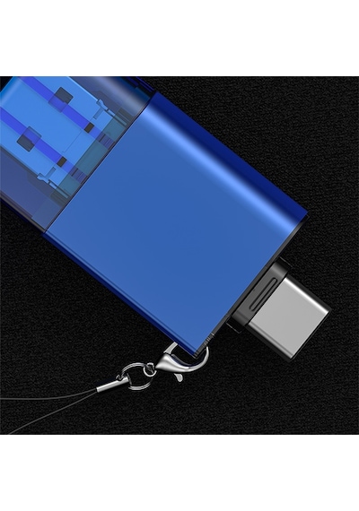 ALLY USB 3.0+Type-c+Lightning Sd Kart Okuyucu - Hızlı Card Reade