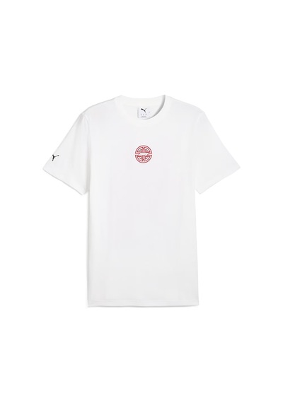 Puma F1 China Erkek Beyaz Günlük Stil T-shirt 63017402 1637340 Beyaz