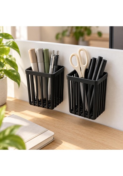 Orret Home 2 Adet Duvara Yapışkanlı Mini Sepet Organizer Diş Fırç Diğer