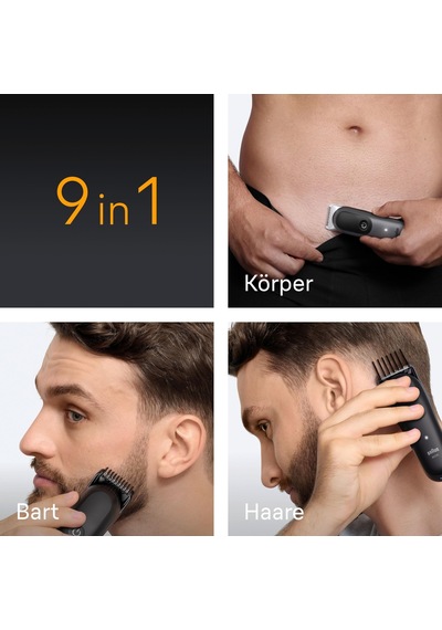Braun Multigroom All-in-one Series 5, 9'u 1 Arada Kırpma Seti 5, Aıo5545, Gri - Sakal Kesme Makinesi, Saç Kesme Makinesi, Yüz, Baş Ve Vücut İçin Saç Kesme Makinesi, 14 Boy, 120 Min. Pil, Su Geçirmez Braun Multigroom All-in-one Series 5, 9'u 1 Arada Kırpma Seti 5, Aıo5545, Gri - Sakal Kesme Makinesi, Saç Kesme Makinesi, Yüz, Baş Ve Vücut İçin Saç Kesme Makinesi, 14 Boy, 120 Min. Pil, Su Geçirmez