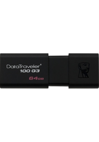 Kingston DataTraveler 100 G3 DT100G3/64GB 64 GB Usb 3.0 Flash Bellek