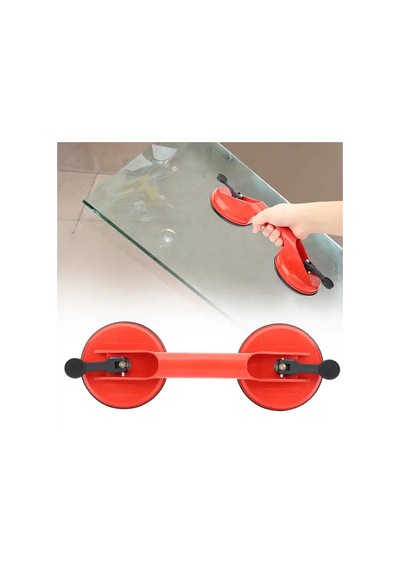 Kolu Çift Vantuz Cam Vantuz Göçük Çektirme Kolu Kaldırıcı Araba Göçük Çektirme Suction 60kg