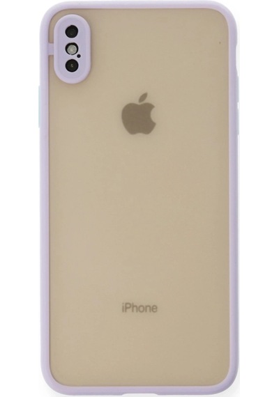 Newface - 72 - iPhone Uyumlu X Kılıf Montreal Silikon Kapak - Csmo-tex - - Mor