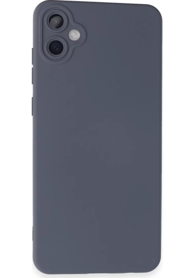 Newface Samsung Galaxy A05 Kılıf Nano İçi Kadife Silikon - Gri