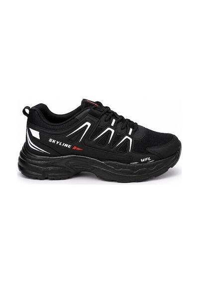 Sky Max Big Size Erkek Sneaker Ayakkabı Battal Boy Siyah 45-47 521 Sıyah