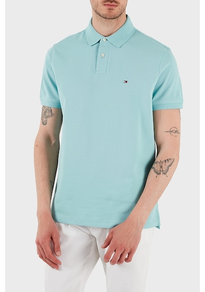 Tommy Hilfiger Erkek Polo Yaka T Shirt Mw0mw17770 C00 Mint Mint