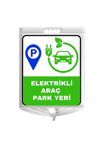Elektrikli Araç Park Yeri Çift Taraf Baskı Kırmızı Ultra Kedi Gözlü Ağırlıklı Koni Seti Trafik Dubası