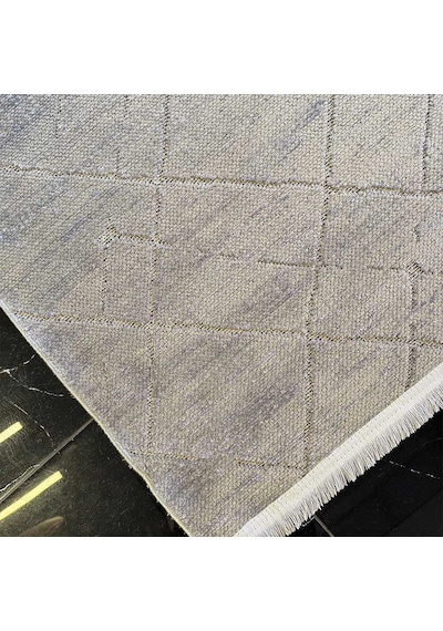 Hoom Rugs Terrace 8208 Gri Hav Toz Vermez Dekoratif Kilim Gri
