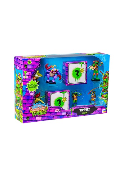 Tmnt Figürlü Kalem Başlığı 8'li Paket Model 2 Nt2070