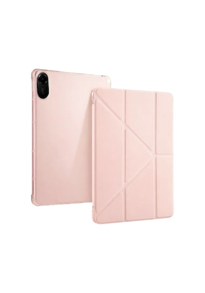 Newface - 37 - Xiaomi Redmi Pad 2 Kalemlikli Mars Tablet Kılıfı - - Metemıx - Rose Gold
