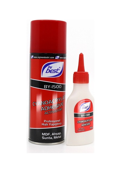 Bybest Mdf Hızlı Yapıştırıcı 200 Ml+50 Gr 1434