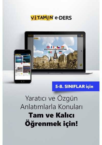 8. Sınıf LGS İnkılap Tarihi (e-Ders) | 2095 Soru, 2591 Dakika Video | Animasyonlu Haritalar