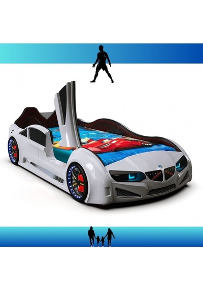 Bmw Kapılı Arabalı Karyola Beyaz Diğer Bmw Kapılı Arabalı Karyola Beyaz Diğer