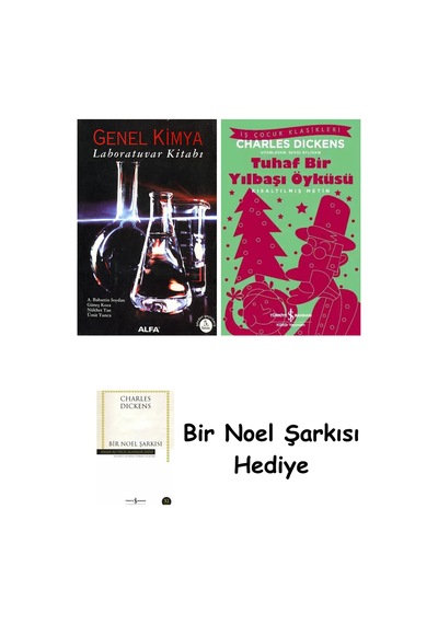 Genel Kimya Laboratuvar Kitabı + Tuhaf Bir Yılbaşı Öyküsü + Bir Noel Şarkısı
