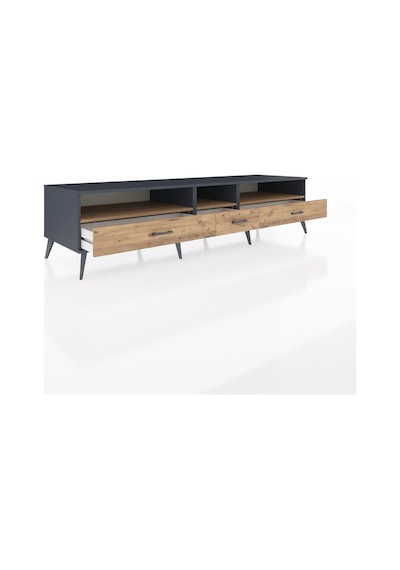 Kronos Tv Ünitesi 3 Raflı 3 Çekmeceli 220x59x51 Antrasit-çam Atlas Çam/atlas Çam - Antrasıt Kronos Tv Ünitesi 3 Raflı 3 Çekmeceli 220x59x51 Antrasit-çam Atlas Çam/atlas Çam - Antrasıt