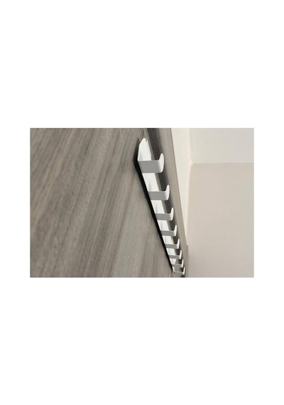 Askılık - Beyaz Metal Kapı Arkası Askılık Organizer Mutfak Banyo Askılık Beyaz - 927631612 Beyaz