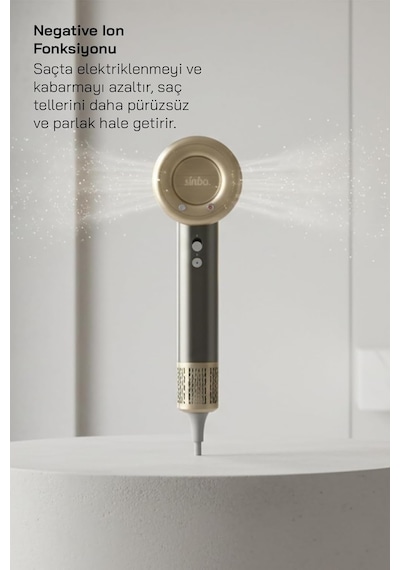 Shd-1726 Bldc Saç Kurutma Makinesi - Gri