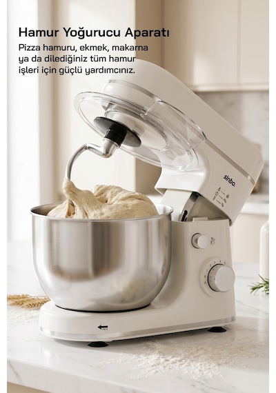 Sinbo SMX-2769 1300 W Beyaz Stand Mikser