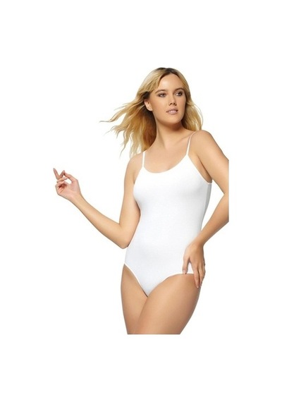 Gümüş Kadın Ip Askılı Kancalı Çıt Çıtlı Body 6 Lı Paket