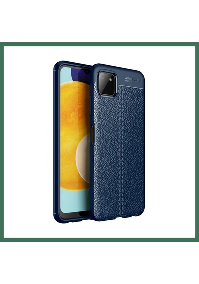 En-cag Samsung Galaxy A22 Uyumlu Kılıf Auto Focus Kapak - Lacivert Bss