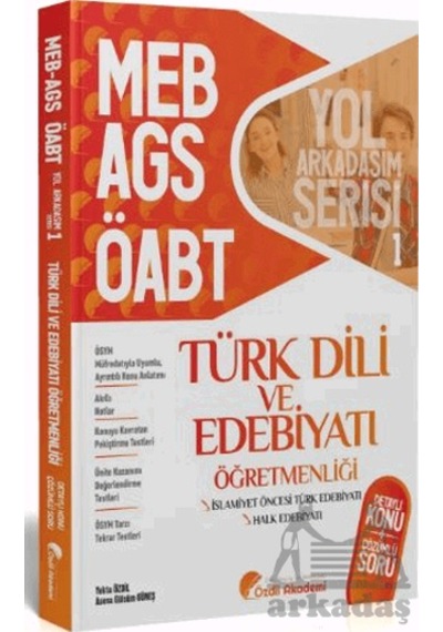 Öabt Meb-ags Türk Dili Ve Edebiyatı 1. Kitap Halk Edebiyatı Konu Anlatımlı Soru Bankası Özdil Akadem