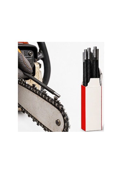 Algarıde Eng Motorlu Testere Eğe Seti 12'li 4.8 Mm 3/16" 3/25 Ayak Zincirler İçin Yuvarlak Eğe