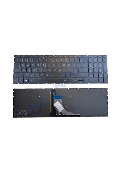HP Uyumlu 15-Da2000Nt 8Bm81Ea, 15-Da2001Nt 8Bm89Ea Işıklı Klavye - 451608015