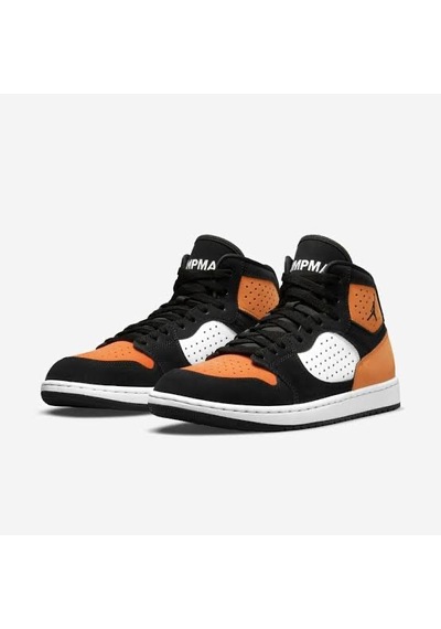 Nike Jordan Access Basketbol Ayakkabısı Beyaz - Turuncu - Siyah