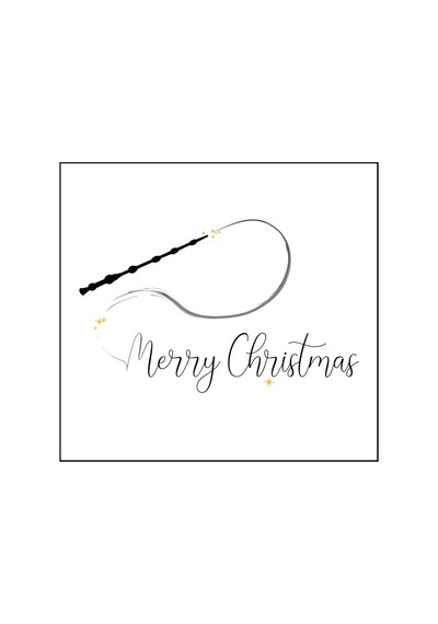 Mini Things Art Harry Potter Temalı Christmas-yeni Yıl Tebrik Kartı