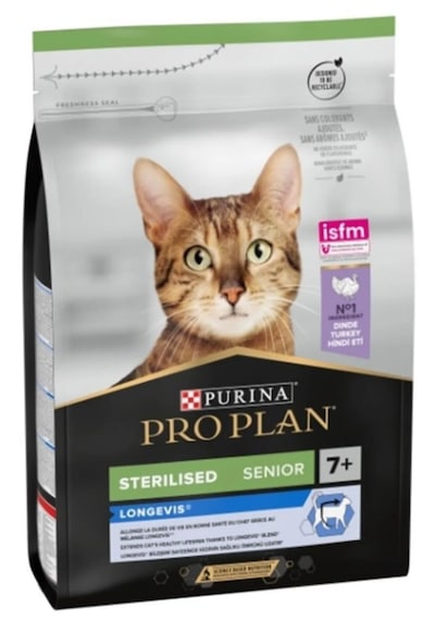 Pro Plan Sterilised Senior+7 Hindi-tavuk Kısırlaştırılmış Kedi Maması 3 Kg
