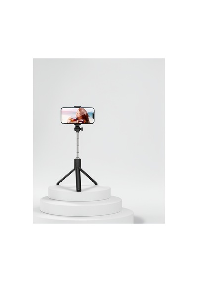 Tripod Selfie Çubuğu Bluetooth Kumandalı Kablosuz Led Işıklı Belirtilmemiş