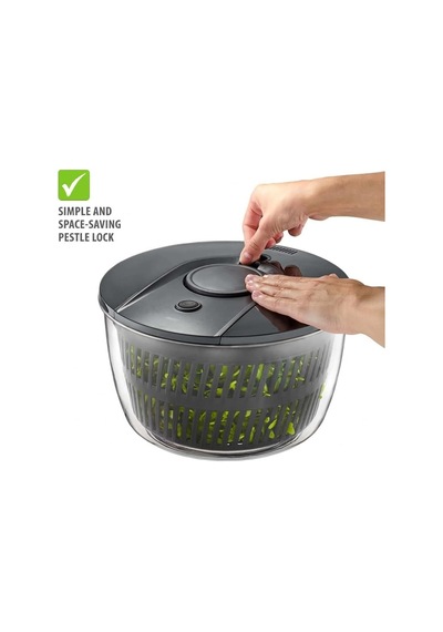 Push It Salata Kurutucu 5 Litre - Mutfak Süzgeci Ve Salata Kasesi Ø 25 Cm Diğer