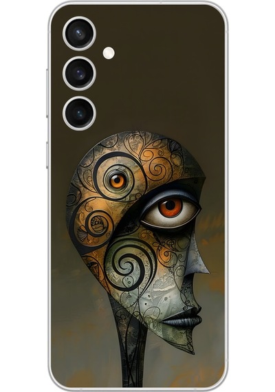 Samsung Galaxy S23 Fe Uyumlu Şeffaf Kılıf Tablo 2 Tasarımlı