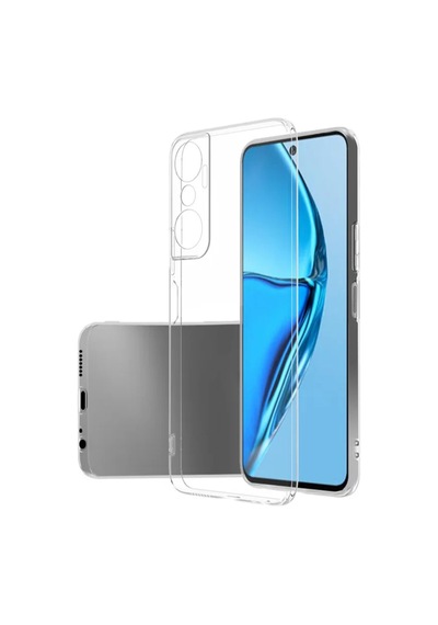 Infinix Uyumlu Hot 20 Kapak Kamera Korumalı Süper Silikon Şeffaf Kılıf