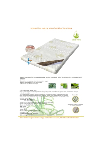 Holmer Coolstyle Cibinlikli Anne Yanı Oyun Parkı + Aloevera Yatak